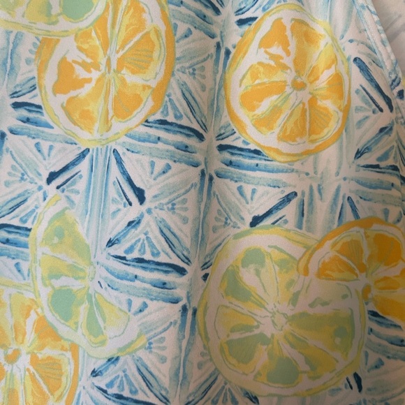 LANDS' END Large Ruffle Hem Cover-up Wrap Dress UPF 50 - Picture 6 of 8